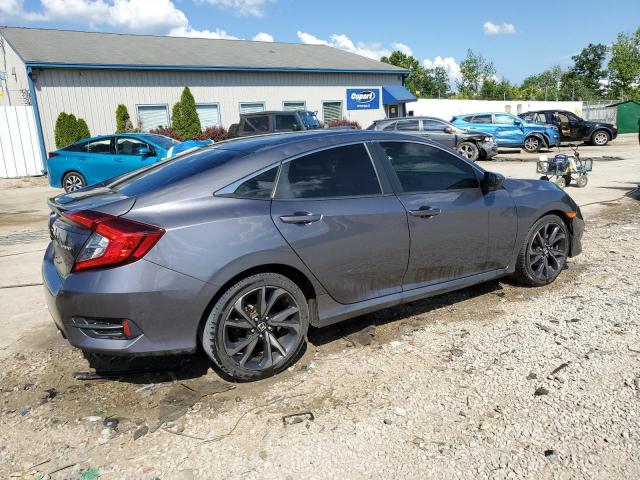 2HGFC2F81LH507680 - 2020 HONDA CIVIC SPORT GRAY photo 3