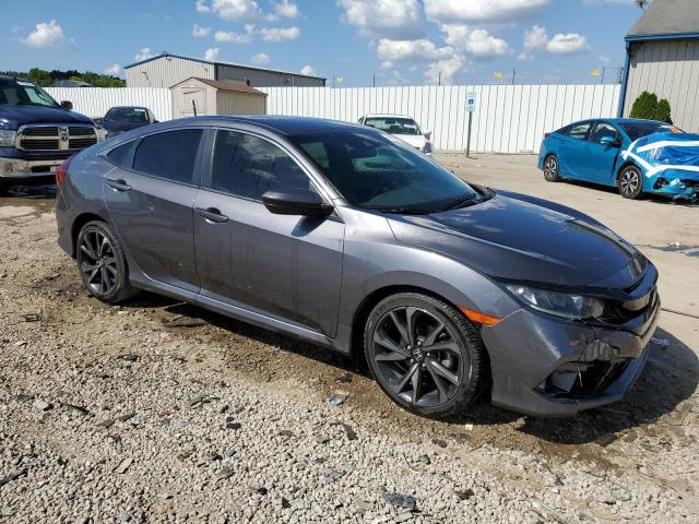 2HGFC2F81LH507680 - 2020 HONDA CIVIC SPORT GRAY photo 4
