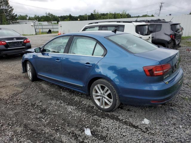 3VWL17AJ2HM262585 - 2017 VOLKSWAGEN JETTA SEL BLUE photo 2