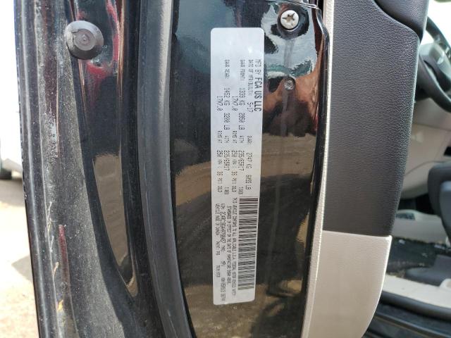 2C4RC1BG4HR788457 - 2017 CHRYSLER PACIFICA TOURING L BLACK photo 13