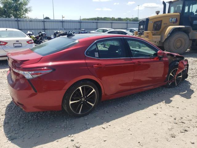 4T1B61HK5KU172910 - 2019 TOYOTA CAMRY XSE RED photo 3