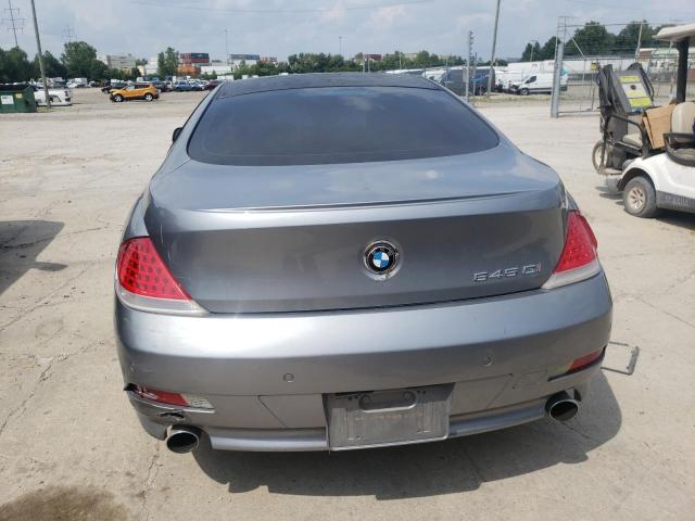 WBAEH73454B190651 - 2004 BMW 645 CI AUTOMATIC SILVER photo 6