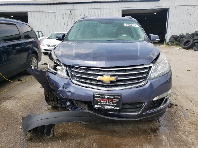 1GNKVHKD0EJ307802 - 2014 CHEVROLET TRAVERSE LT BLUE photo 5