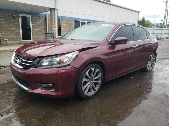 1HGCR2F50EA145351 - 2014 HONDA ACCORD SPORT BURGUNDY photo 1