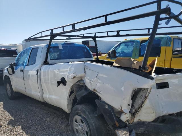 5TFTY5F10MX011970 - 2021 TOYOTA TUNDRA DOUBLE CAB SR/SR5 WHITE photo 2