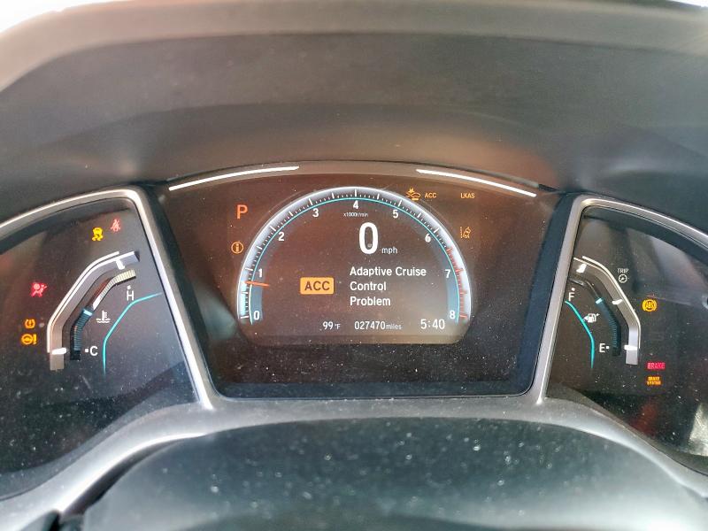 19XFC1F71LE025321 - 2020 HONDA CIVIC EXL Gümüş foto 9