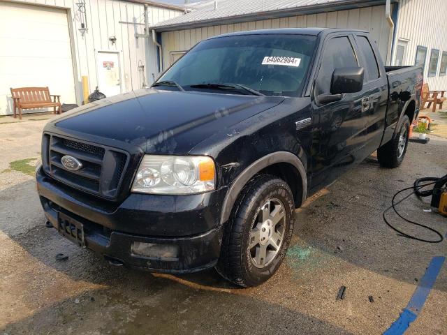 1FTPX14515FA56605 - 2005 FORD F150 BLACK photo 1