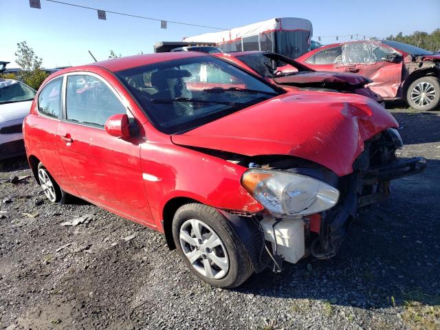 KMHCN35C07U015342 - 2007 HYUNDAI ACCENT BASE RED photo 4