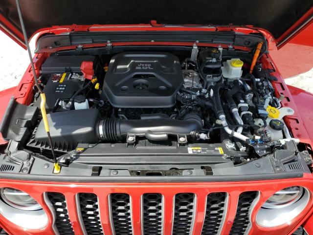 1C4JJXP65NW170055 - 2022 JEEP WRANGLER U SAHARA 4XE RED photo 11