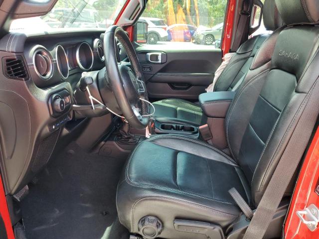 1C4JJXP65NW170055 - 2022 JEEP WRANGLER U SAHARA 4XE RED photo 7