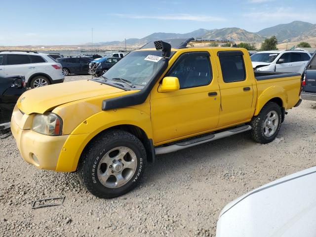 1N6MD27T72C372676 - 2002 NISSAN FRONTIER CREW CAB SC YELLOW photo 1