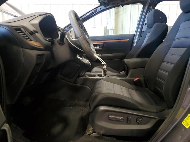 2HKRW2H57JH681702 - 2018 HONDA CR-V EX ნაცრისფერი ფოტო 7