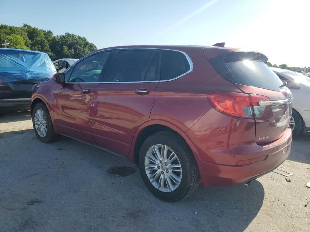 LRBFXASA4HD072310 - 2017 BUICK ENVISION PREFERRED RED photo 2