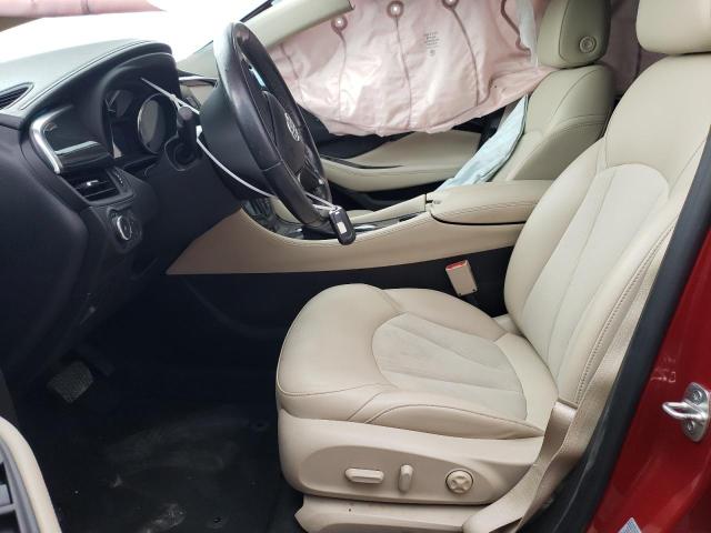 LRBFXASA4HD072310 - 2017 BUICK ENVISION PREFERRED RED photo 7