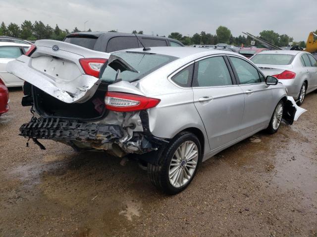 3FA6P0HD7GR387367 - 2016 FORD FUSION SE SILVER photo 3