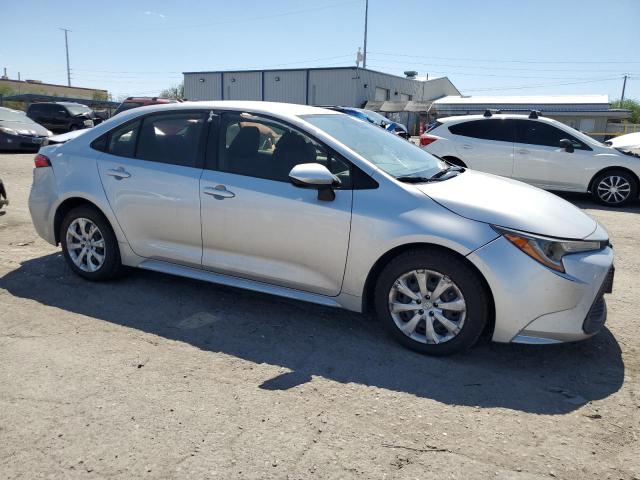 JTDEPMAE3MJ145990 - 2021 TOYOTA COROLLA LE 银色 照片 4
