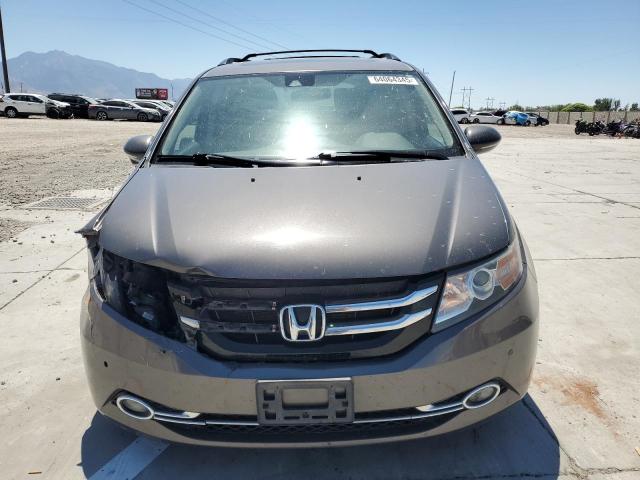 5FNRL5H94FB091511 - 2015 HONDA ODYSSEY TOURING GRAY photo 5