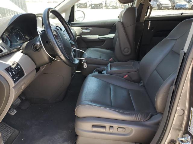 5FNRL5H94FB091511 - 2015 HONDA ODYSSEY TOURING GRAY photo 7