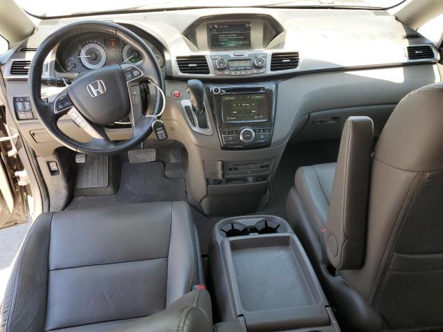 5FNRL5H94FB091511 - 2015 HONDA ODYSSEY TOURING GRAY photo 8