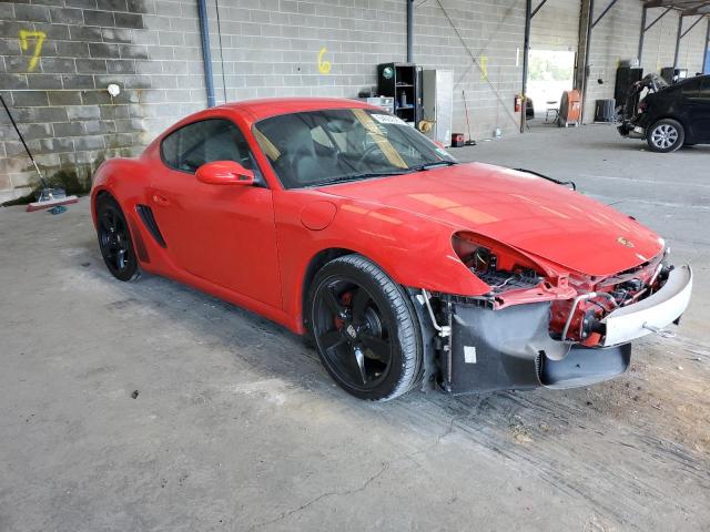 WP0AA29817U763525 - 2007 PORSCHE CAYMAN RED photo 4