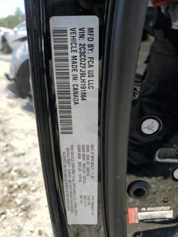 2C3CDZFJ9LH191864 - 2020 DODGE CHALLENGER R/T SCAT PACK BLACK photo 12