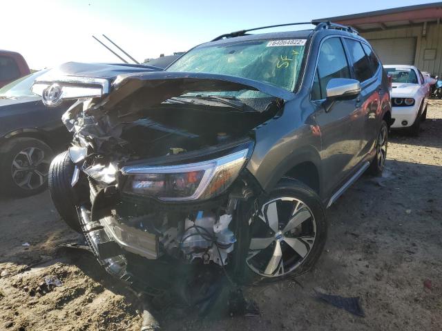 JF2SKAXC2MH470631 - 2021 SUBARU FORESTER TOURING 灰色 照片 2