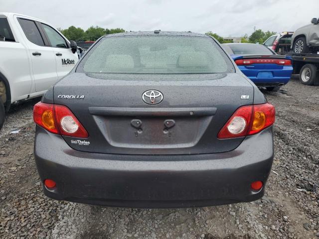 JTDBL40E299022027 - 2009 TOYOTA COROLLA BASE GRAY photo 6