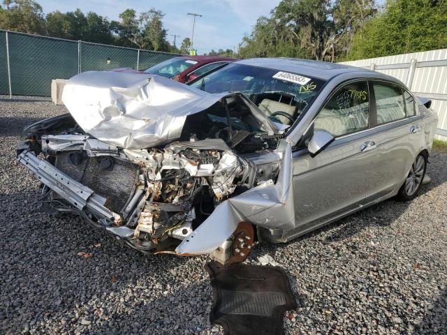 1HGCP3F82BA004430 - 2011 HONDA ACCORD EXL SILVER photo 1