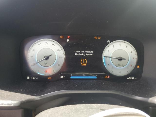 5NMS64AJ5NH429132 - 2022 HYUNDAI SANTA FE SEL WHITE photo 9