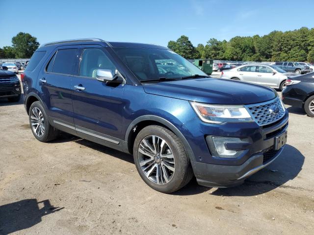 1FM5K8HT1GGB80177 - 2016 FORD EXPLORER PLATINUM BLUE photo 4