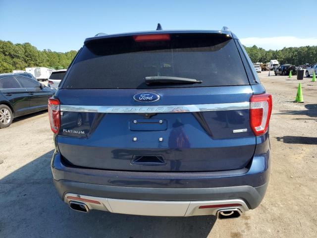 1FM5K8HT1GGB80177 - 2016 FORD EXPLORER PLATINUM BLUE photo 6