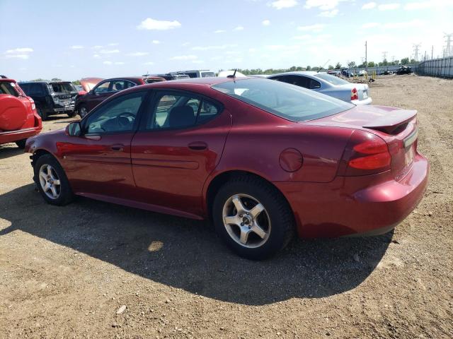 2G2WP582281177663 - 2008 PONTIAC GRAND PRIX RED photo 2