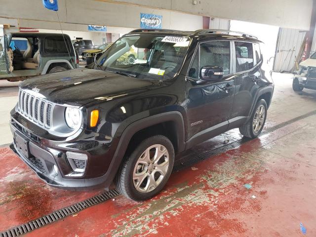 ZACNJDD19NPN77007 - 2022 JEEP RENEGADE LIMITED BLACK photo 1