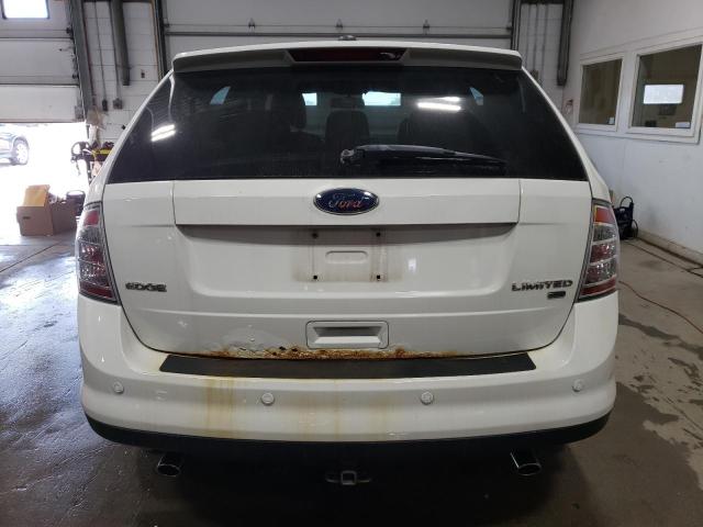 2FMDK49C89BA60227 - 2009 FORD EDGE LIMITED WHITE photo 6