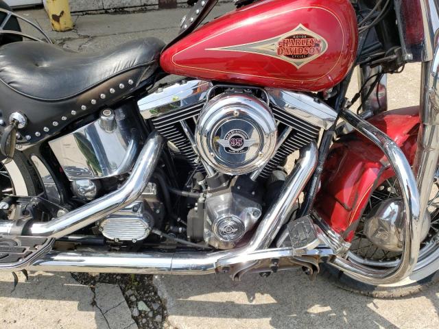 1HD1BJL45WY022037 - 1998 HARLEY-DAVIDSON FLSTC RED photo 7