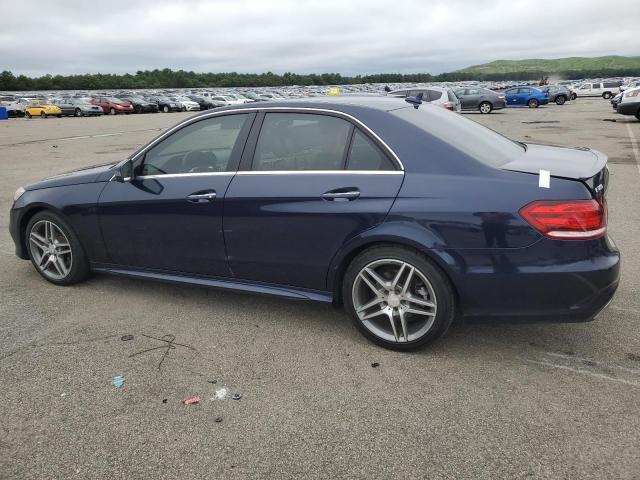 WDDHF8JB2EB053381 - 2014 MERCEDES-BENZ E 350 4MATIC BLUE photo 2