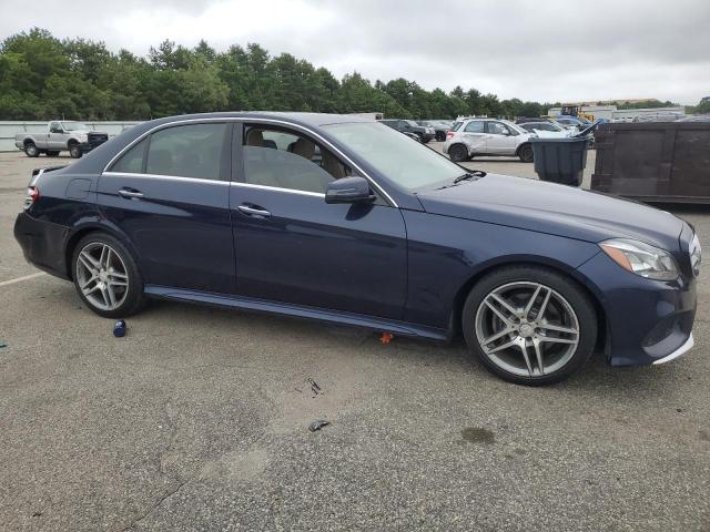 WDDHF8JB2EB053381 - 2014 MERCEDES-BENZ E 350 4MATIC BLUE photo 4