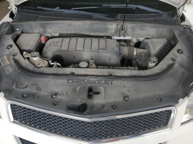 1GNKRGED5CJ127450 - 2012 CHEVROLET TRAVERSE LT WHITE photo 12