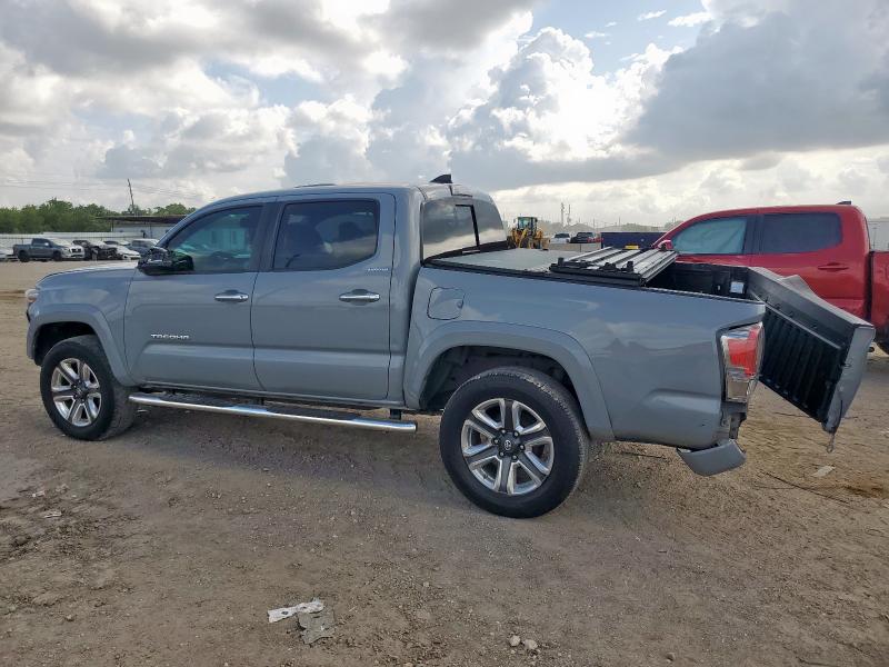 5TFEZ5CN5JX062938 - 2018 TOYOTA TACOMA DOUBLE CAB GRAY photo 2