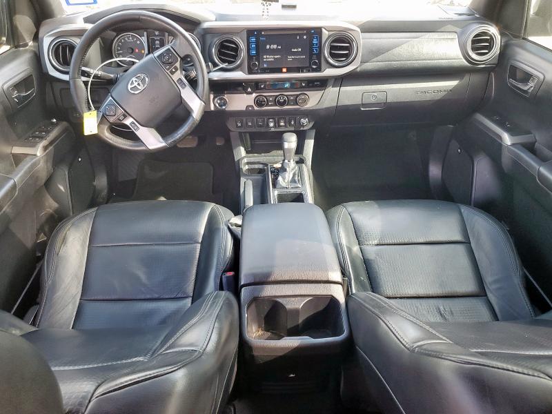 5TFEZ5CN5JX062938 - 2018 TOYOTA TACOMA DOUBLE CAB GRAY photo 8