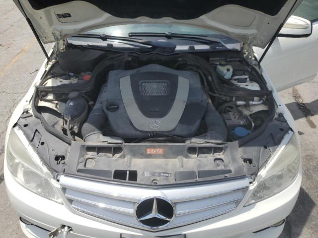 WDDGF81X49F260215 - 2009 MERCEDES-BENZ C 300 4MATIC WHITE photo 11