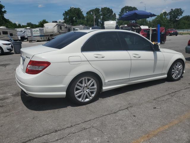 WDDGF81X49F260215 - 2009 MERCEDES-BENZ C 300 4MATIC WHITE photo 3