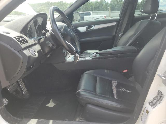 WDDGF81X49F260215 - 2009 MERCEDES-BENZ C 300 4MATIC WHITE photo 7