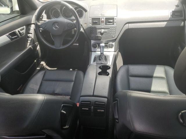 WDDGF81X49F260215 - 2009 MERCEDES-BENZ C 300 4MATIC WHITE photo 8