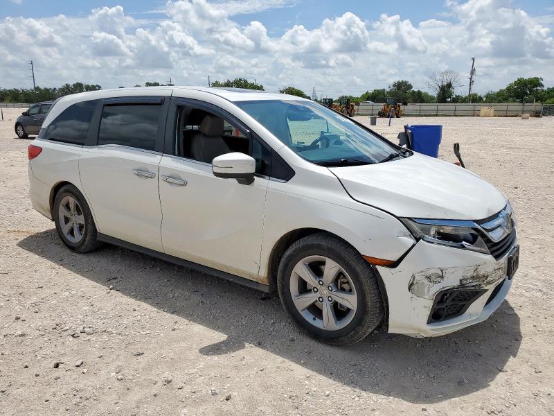 5FNRL6H75KB109903 - 2019 HONDA ODYSSEY EXL თეთრი ფოტო 4