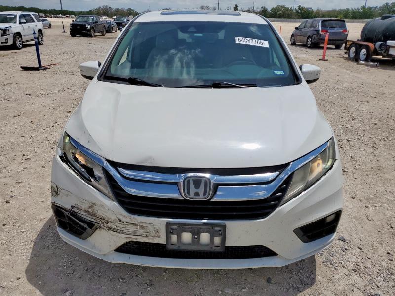 5FNRL6H75KB109903 - 2019 HONDA ODYSSEY EXL თეთრი ფოტო 5