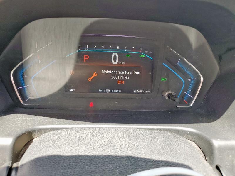 5FNRL6H75KB109903 - 2019 HONDA ODYSSEY EXL თეთრი ფოტო 9