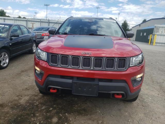 3C4NJDDB2HT631854 - 2017 JEEP COMPASS TRAILHAWK RED photo 5