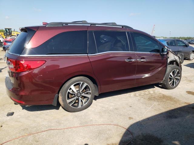 5FNRL6H96LB057264 - 2020 HONDA ODYSSEY ELITE BURGUNDY photo 3