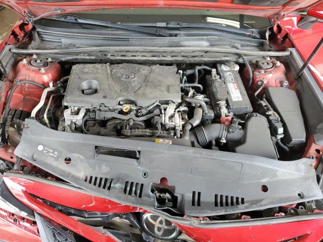 4T1B11HK1KU180338 - 2019 TOYOTA CAMRY L RED photo 11